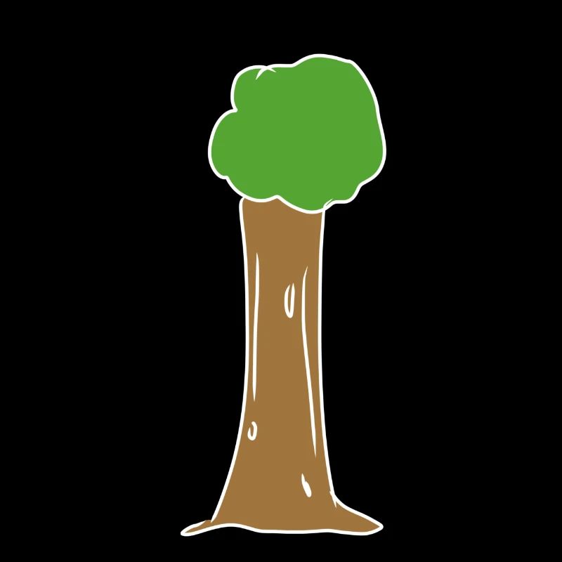 tree, icon, nature, green, plant