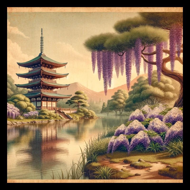Japan Vintage Pagode