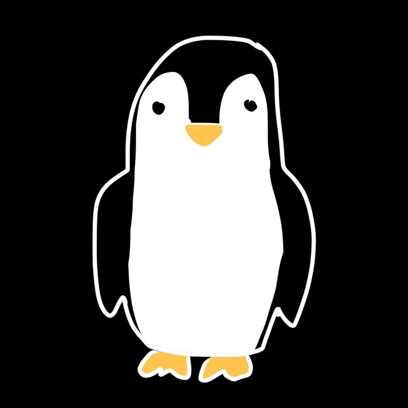 pinguin Tier Symbol vogel