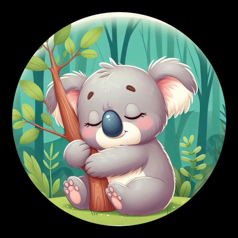 glücklicher Koalabär Koala