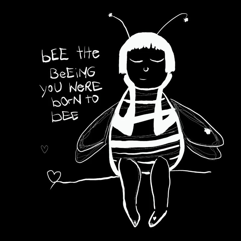 Sei die Biene, die du sein sollst! 🐝🌼