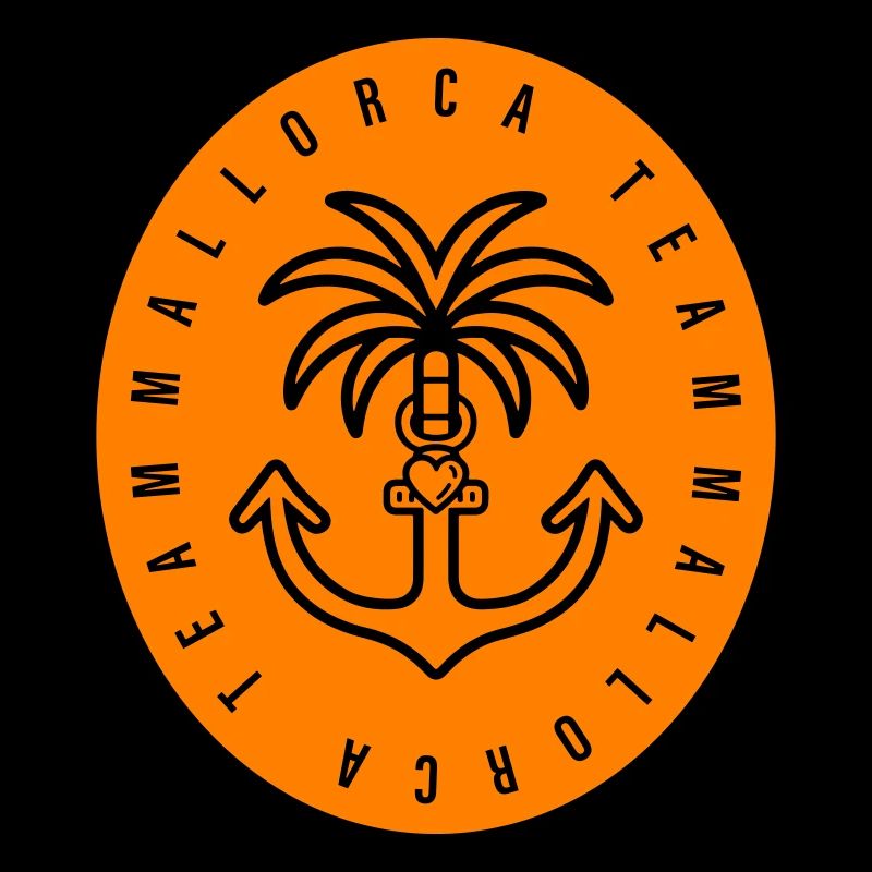 Mallorca Team Anker Palme Herz