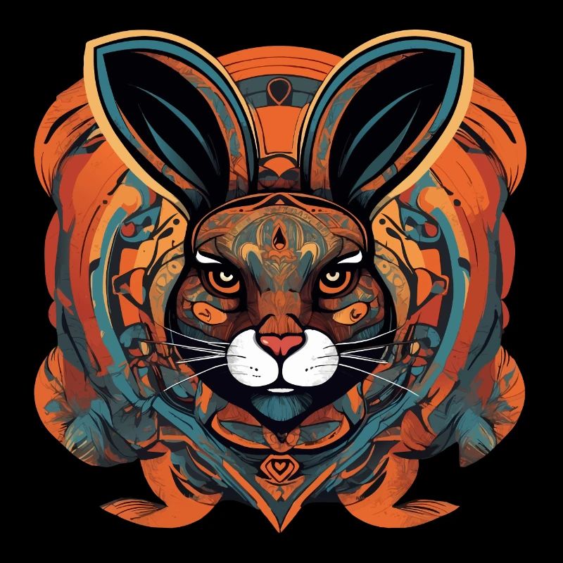 Rabbit Portrait