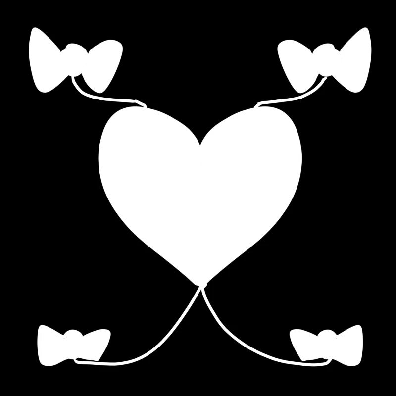 herz schleife muster formen formen