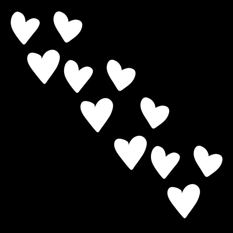 pattern hearts heart symbol love shape