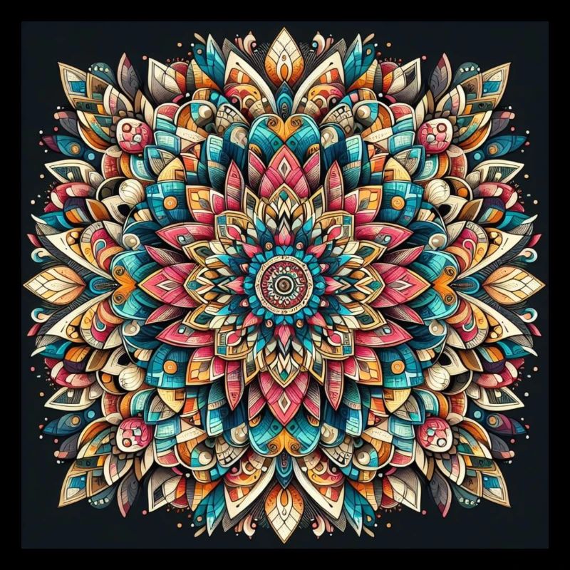 Conception de Mandala Yoga