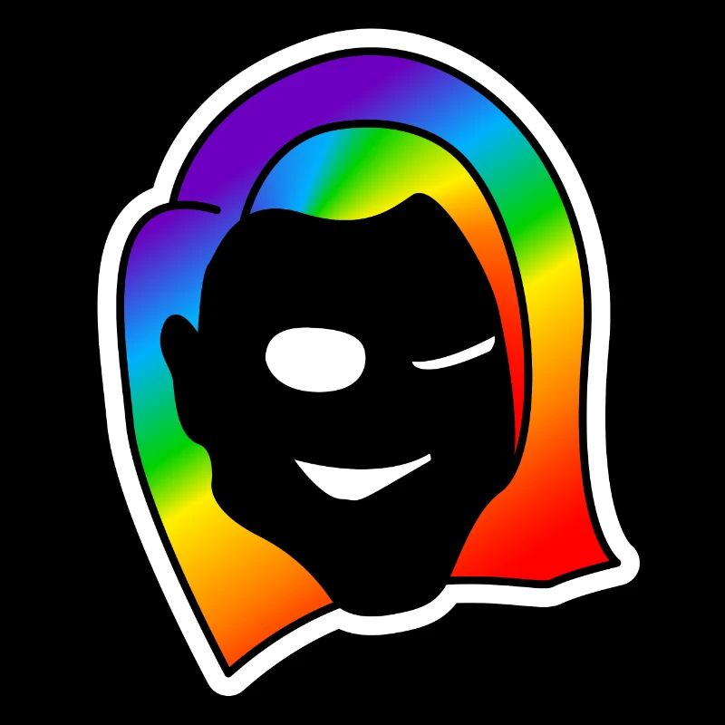 Naughty Wink : Sticky Queer Pride