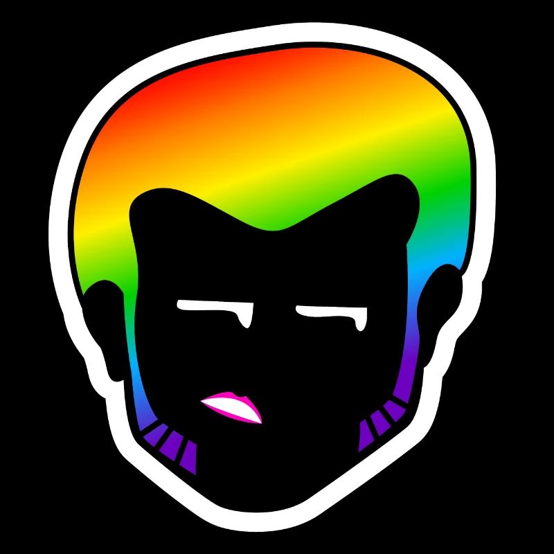 Annoyed Eye Rolling : Sticky Queer Pride