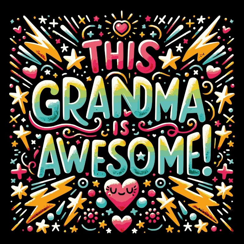 Grand-mère est la meilleure arrière-grand-mère