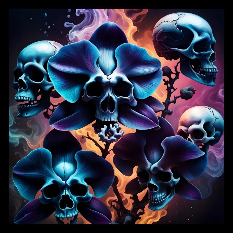 Skull Orchidee