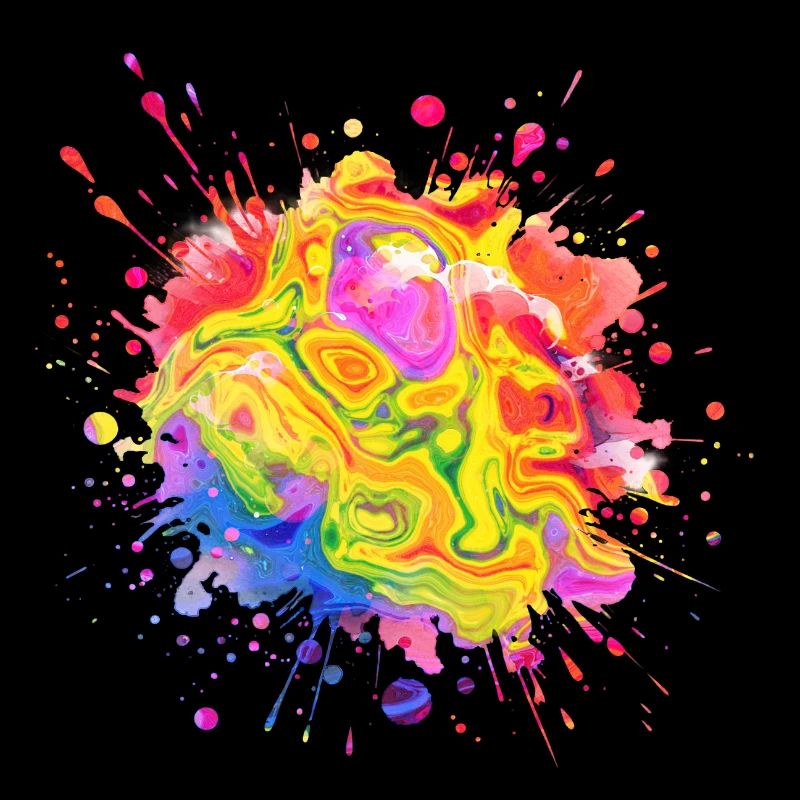 splash drop liquid abstract background water wave