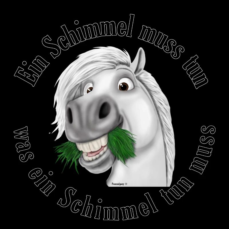 Pummelpony Nimmersatt Schimmel