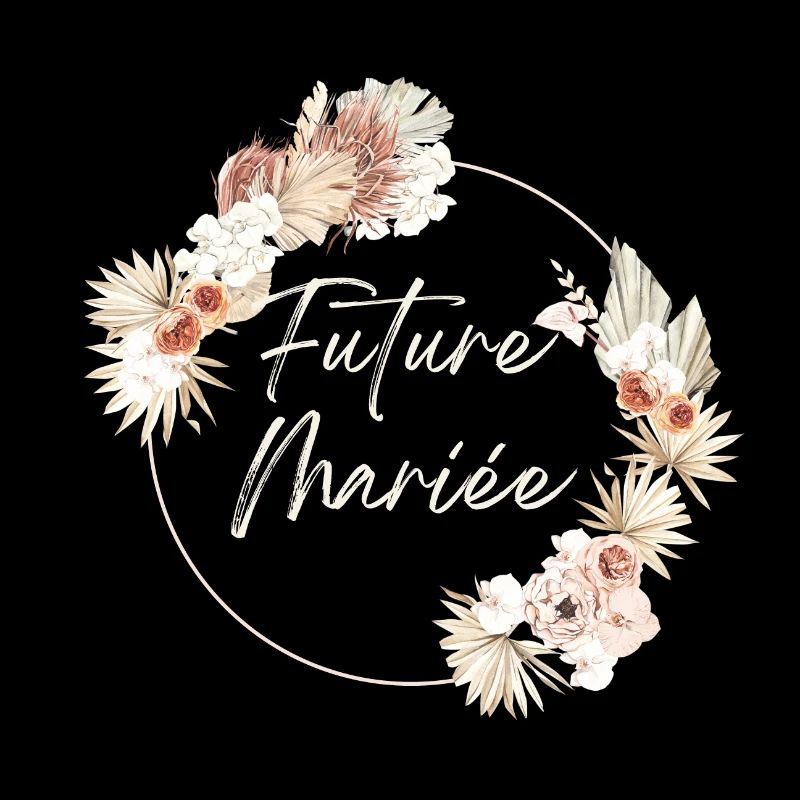 Bride-to-be crown Boho flowers