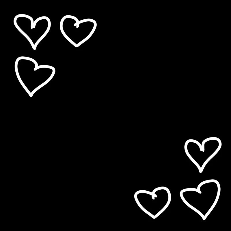 hearts pattern frame shapes heart love
