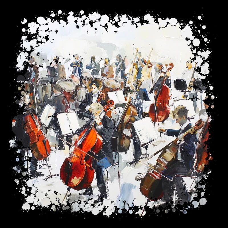 The double bass is the largest string instrument