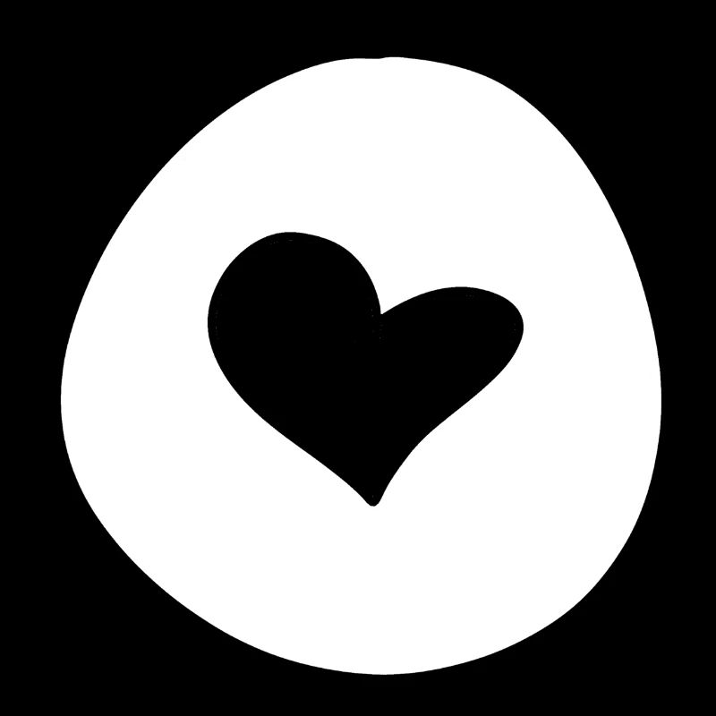 Heart Shape Circle Symbol Love
