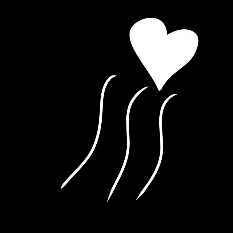 linien linie herz form liebe symbol