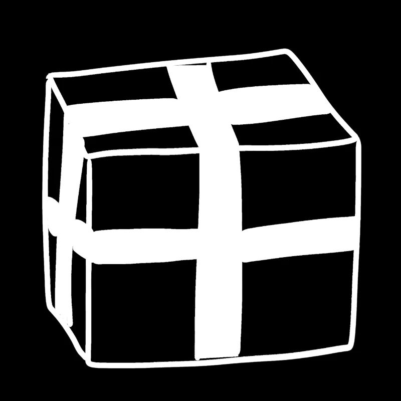 geschenk packung symbol schachtel