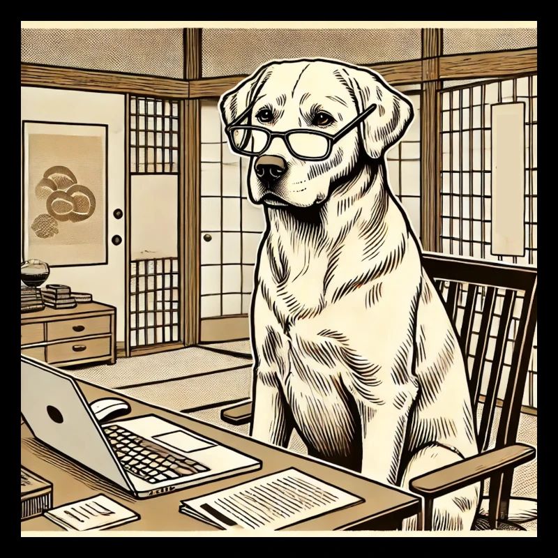 Japan Ukijo e Style Bureau Labrador