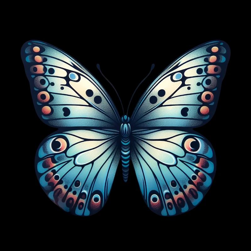Blue Butterfly - Butterfly