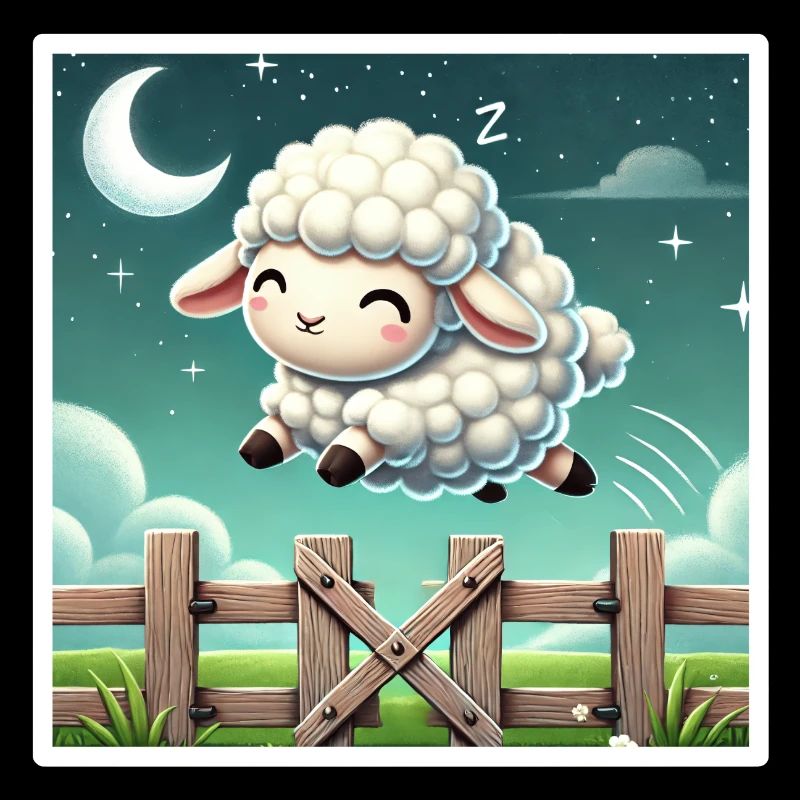 Counting sheep at night