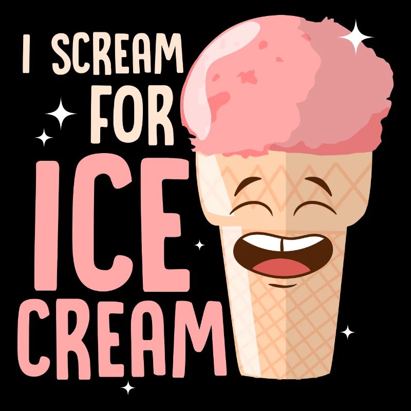 I Scream For Ice Cream Summer Scoop Cone