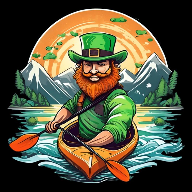 St. Patrick's Day Shamrock Kayak