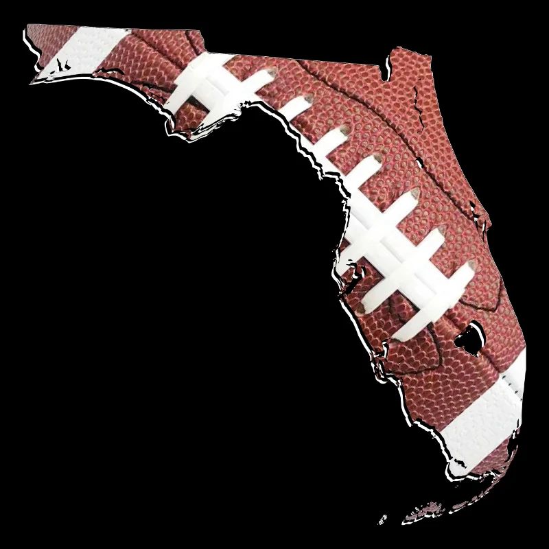 Real Football in the Florida State Map