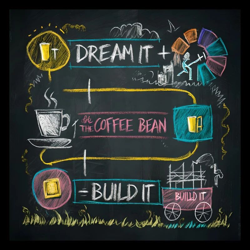 Dream It.....Coffee Bean......Build It
