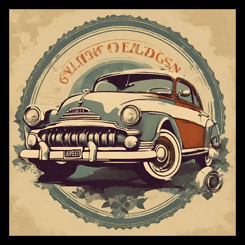 Retro Classic Car Postsr