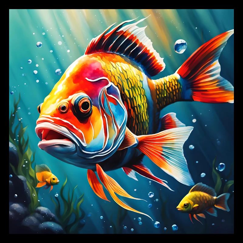 Fish colored