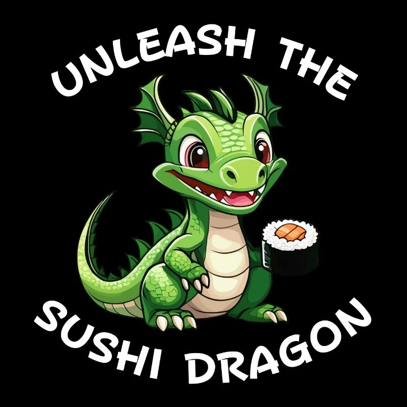 Dragon & Sushi Roll - Unleash the Sushi Dragon