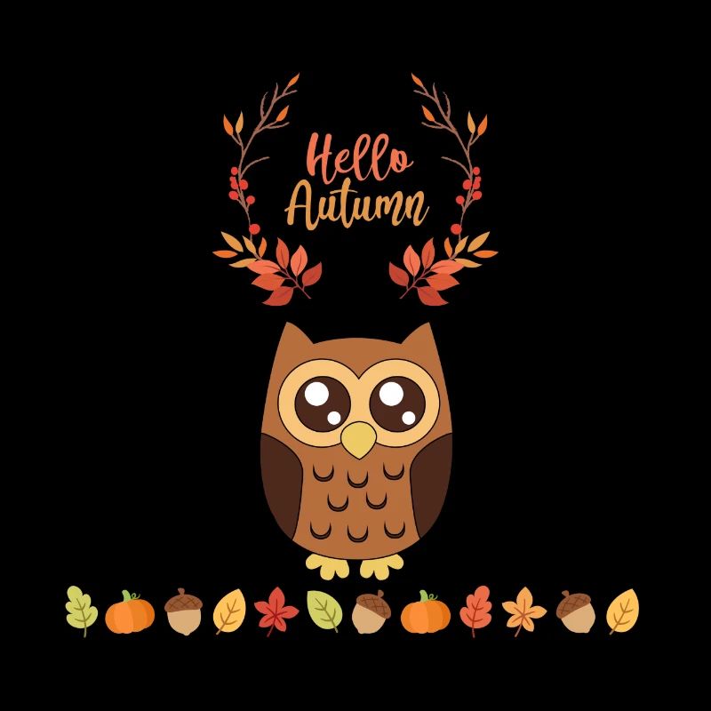 Herbst Eule