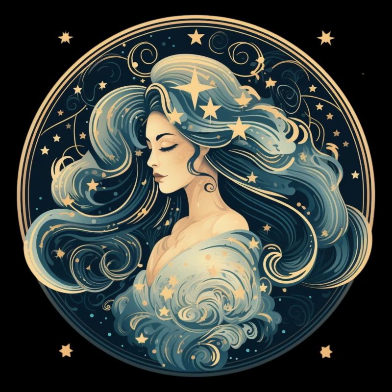 Decorated woman with beautiful patterns