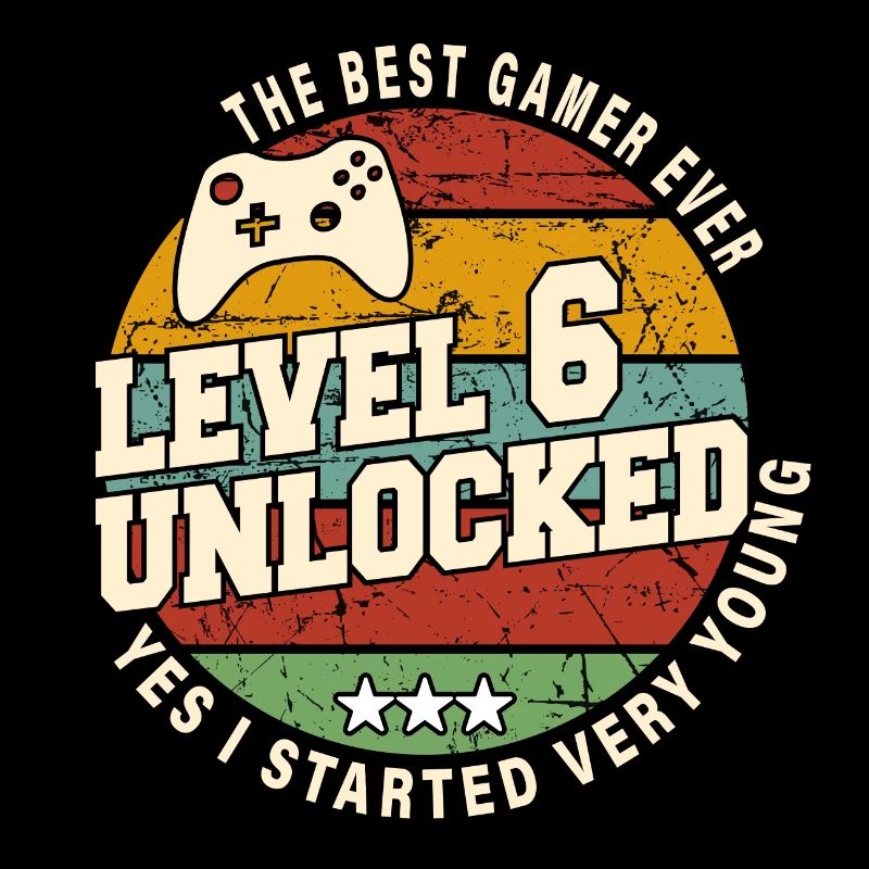 Original 2018 6th Anniversary Retro Gift