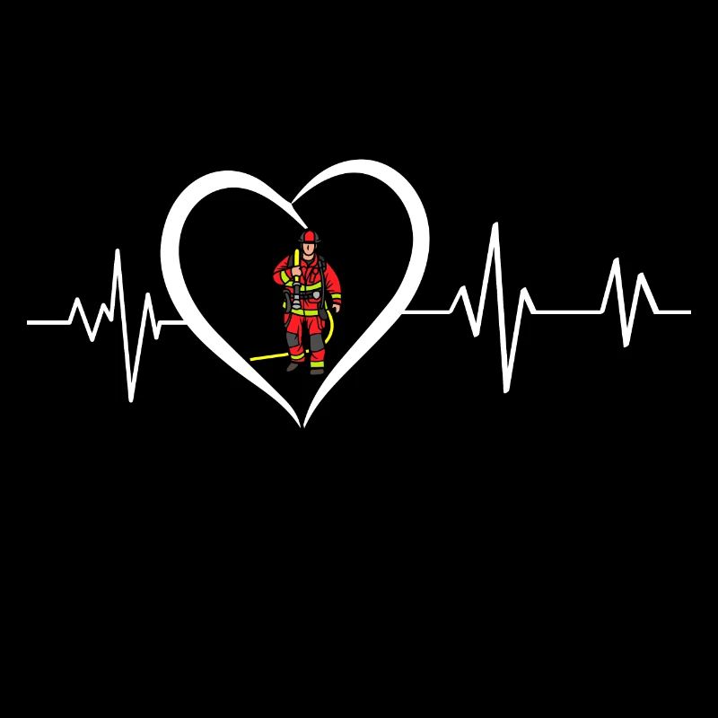 Firefighter heartbeat