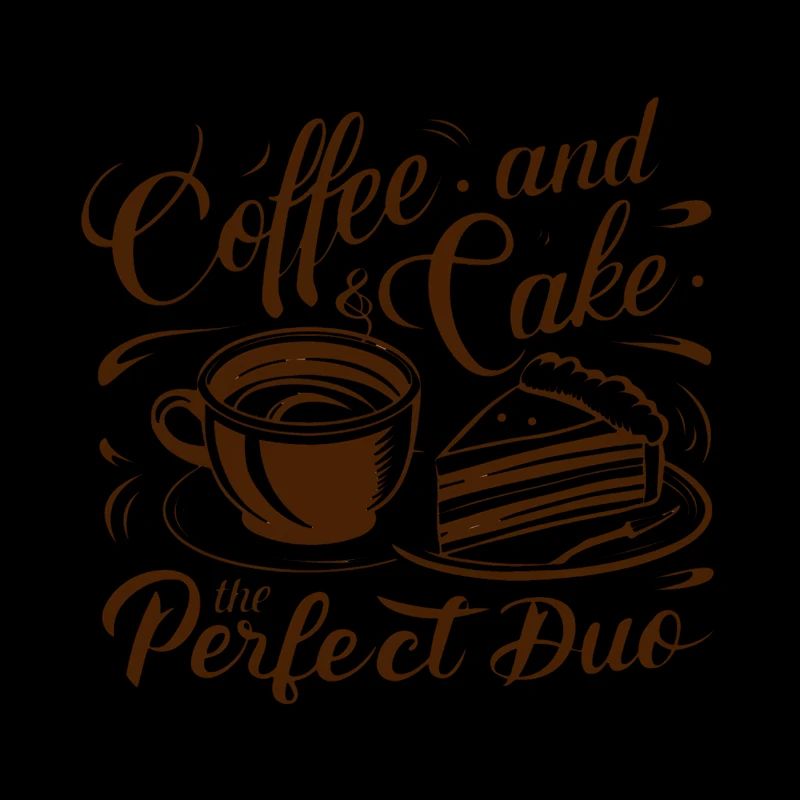 Coffee and cake – the perfect duo.
