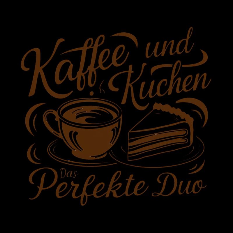 Café et gâteau – le duo parfait.