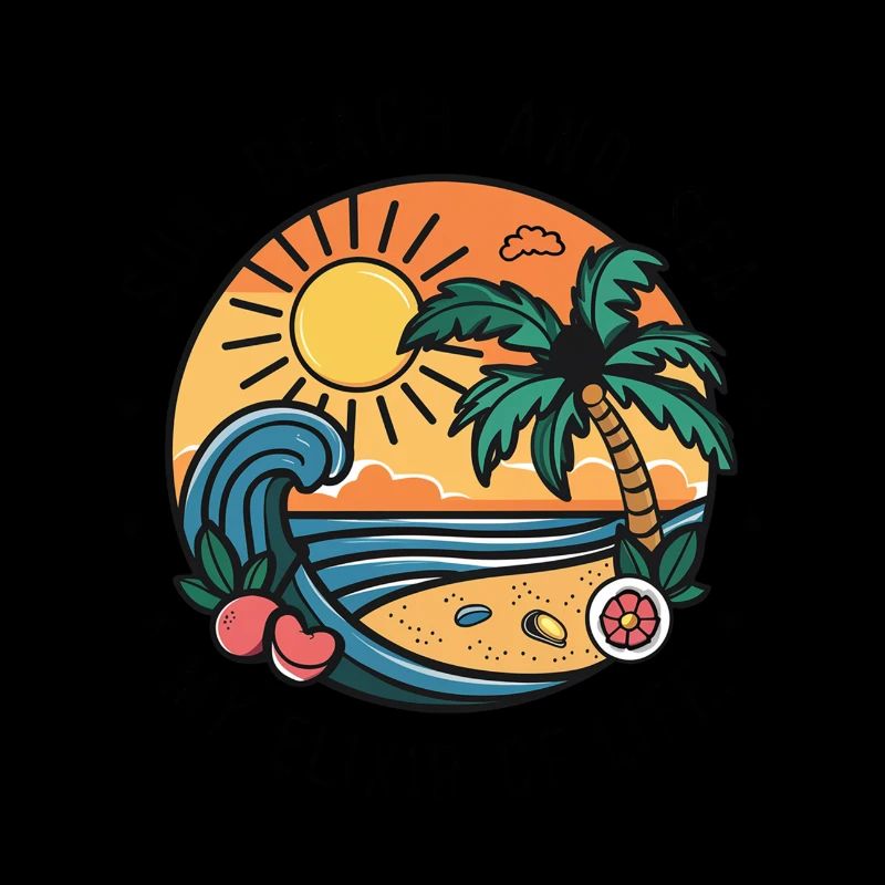 Le soleil, la plage et la mer - mon élixir de vie