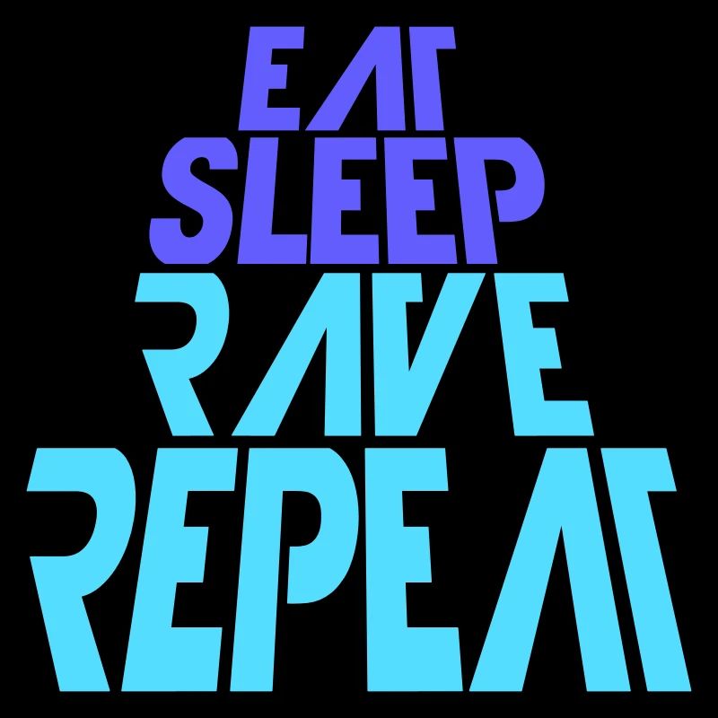 Manger dormir rave répéter nourriture sommeil corbeau disant