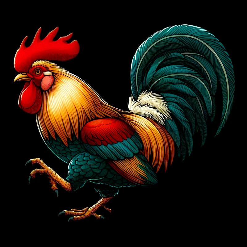 Rooster Pet