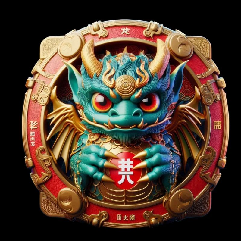Japanisches Drachenmonster