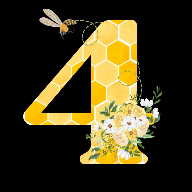 4e anniversaire abeille