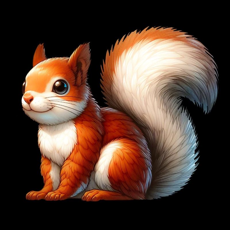 Tierisches Eichhörnchen