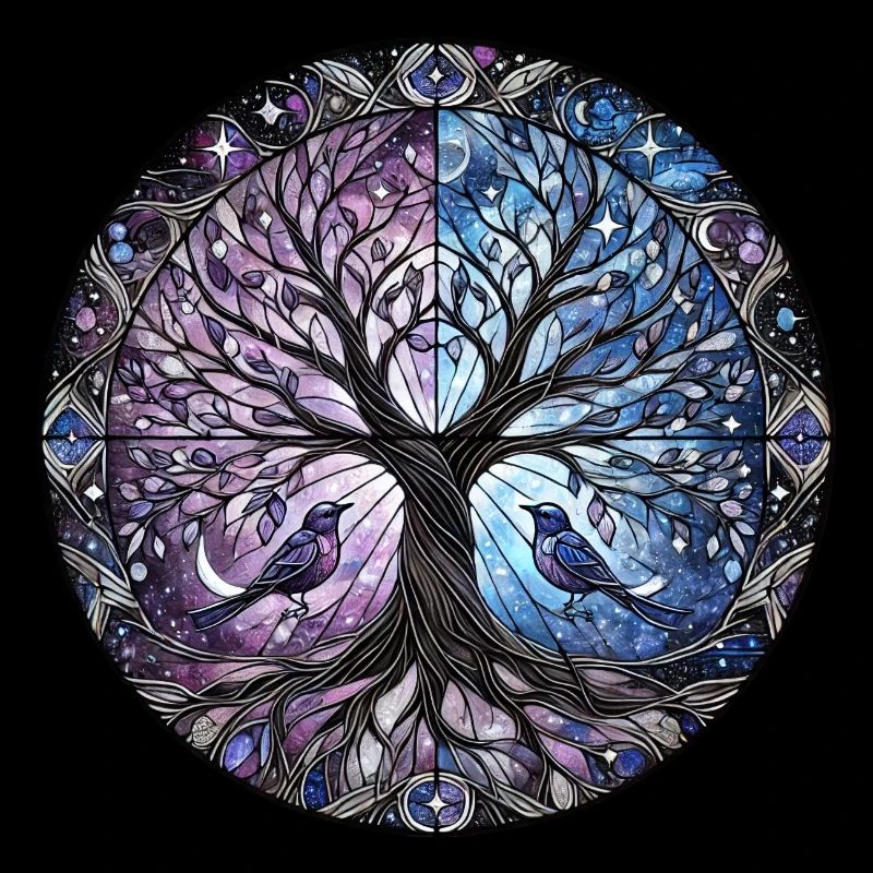 Kosmischer Baum des Lebens