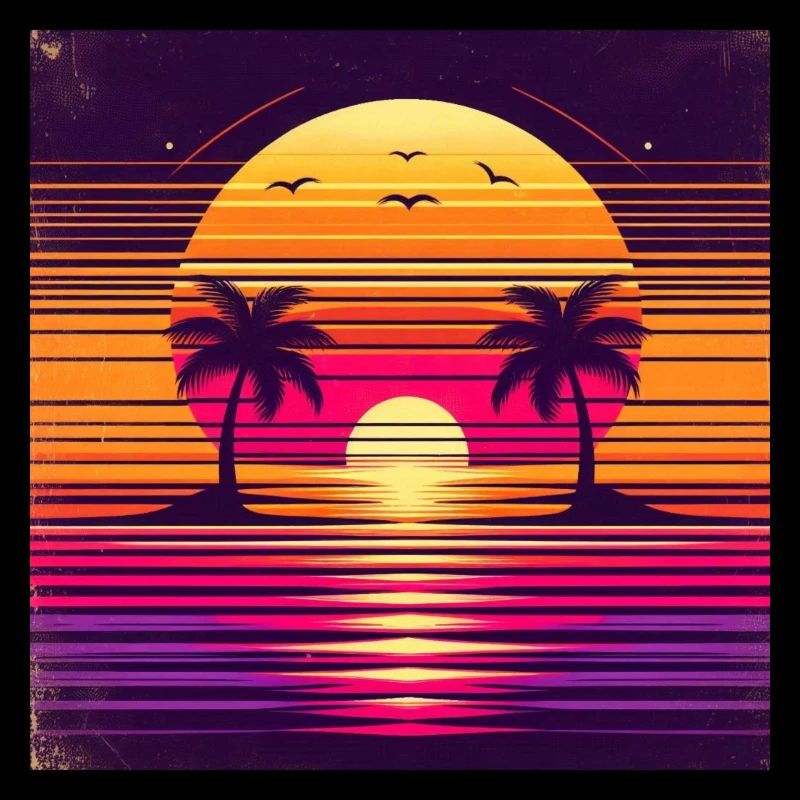 Vibrant Sunset Bliss