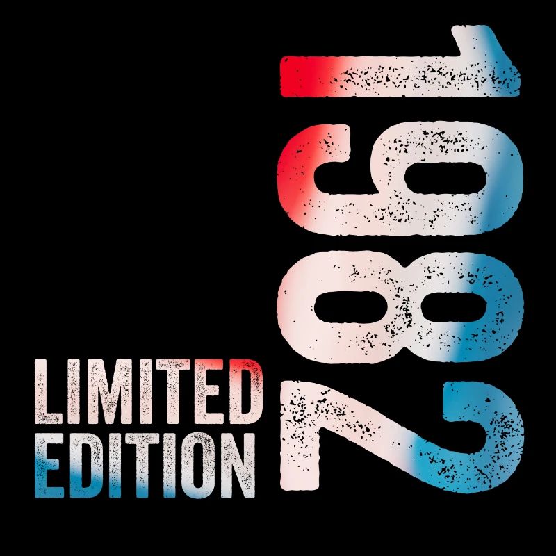 Geburtstagsgeschenk 1982 Limitierte Auflage 1982