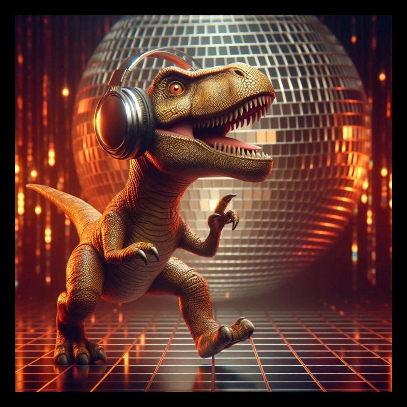 Tanzender Tyronnosaurus