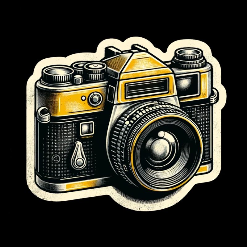 Yellow camera