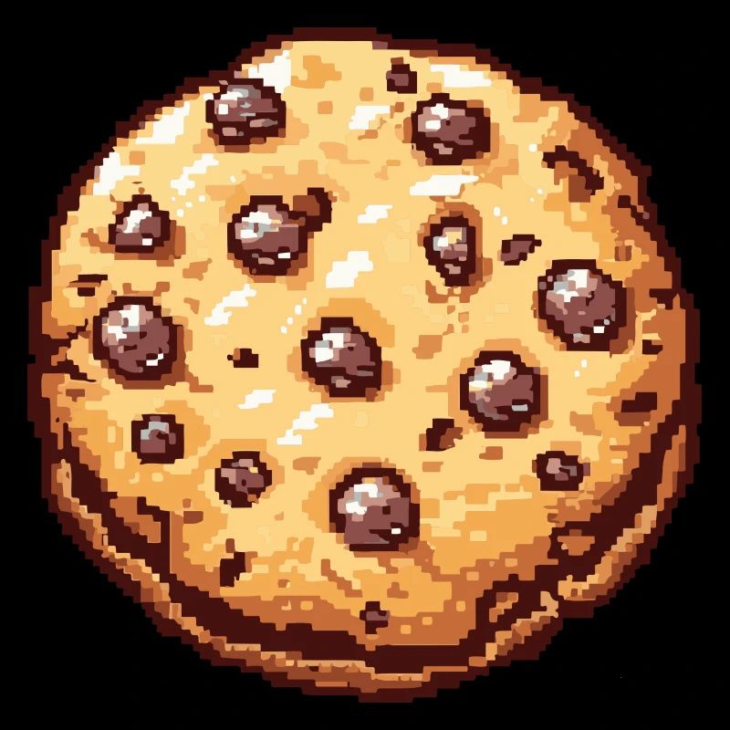 Kekse Pixel Symbol